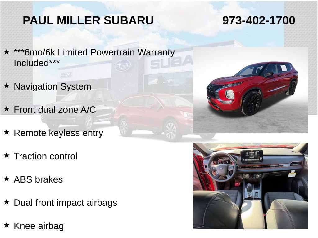 Used 2023 Mitsubishi Outlander SE Black Edition image 7