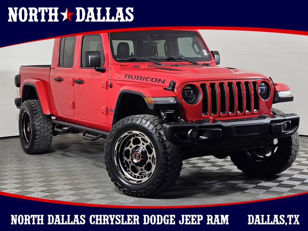 Used 2020 Jeep Gladiator Rubicon w/ LED Lighting Group AWD/4WD image 1