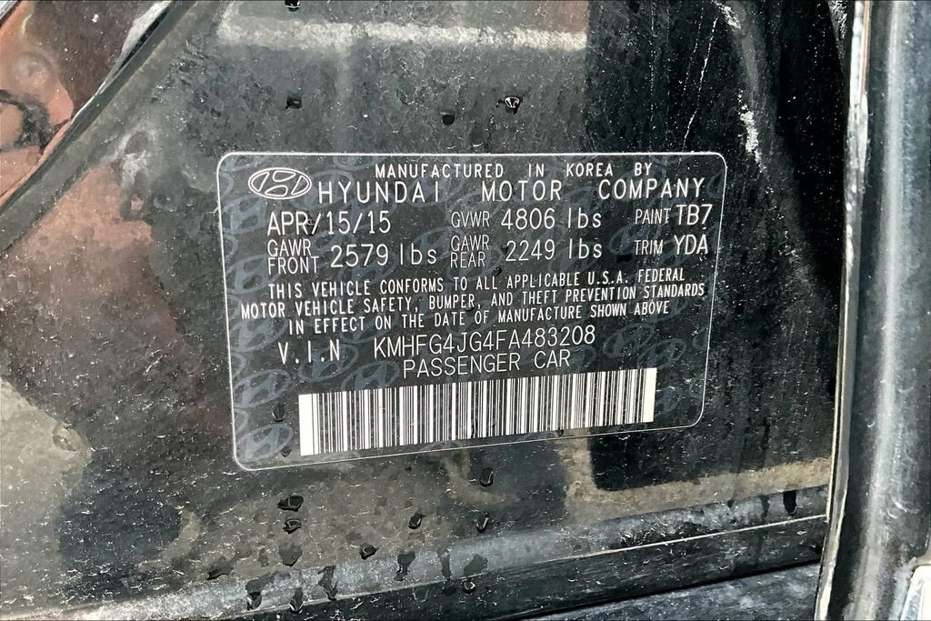 Used 2015 Hyundai Azera FWD image 35