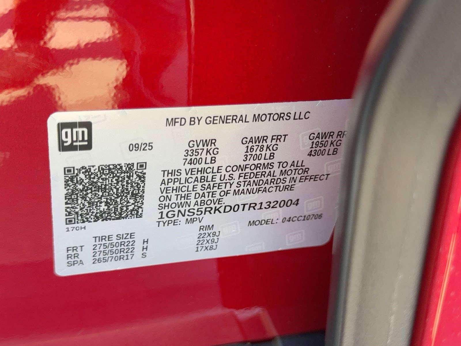 New 2026 Chevrolet Tahoe RST w/ Comfort Package image 19