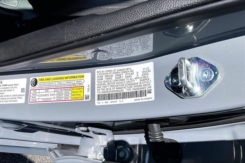Used 2025 Honda Civic Sport image 16