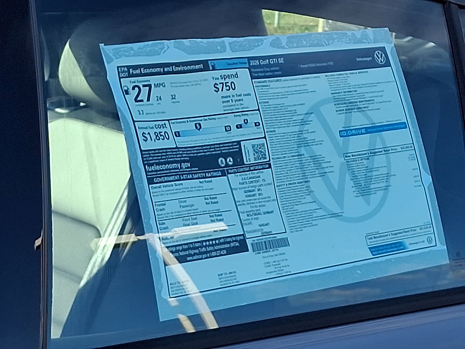 New 2026 Volkswagen GTI SE image 18