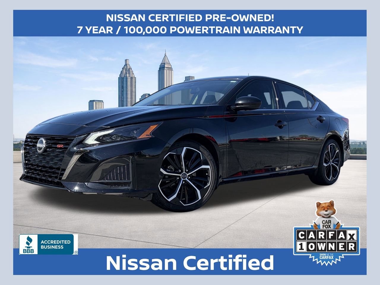Certified 2025 Nissan Altima 2.5 SR 360° Tour