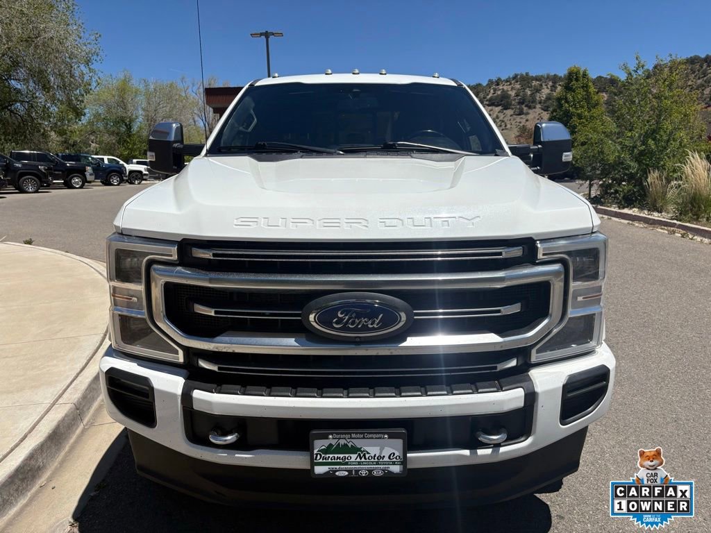 Used 2021 Ford F250 Platinum w/ FX4 Off-Road Package AWD/4WD image 12