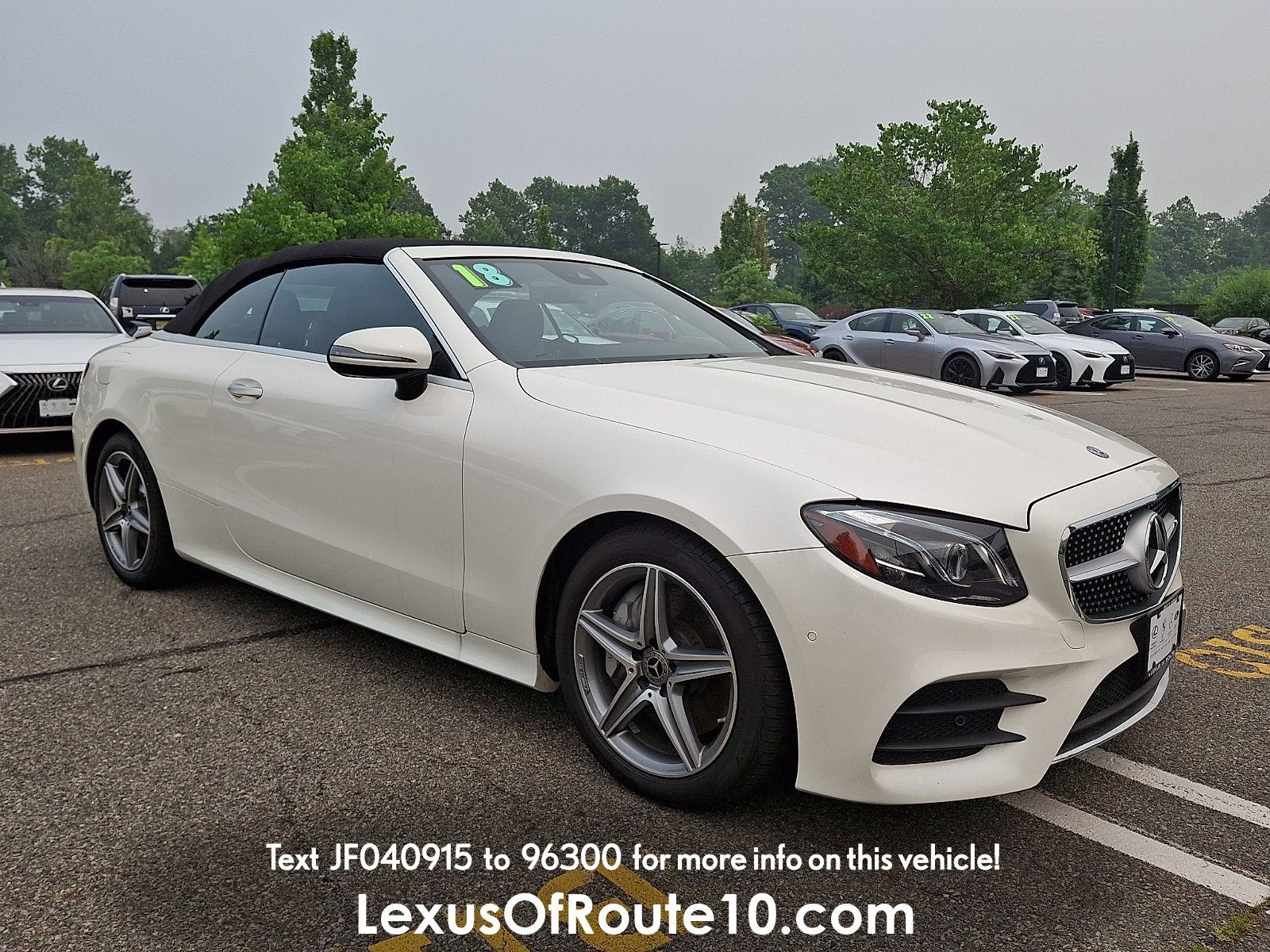Used 2018 Mercedes-Benz E 400 4MATIC Cabriolet