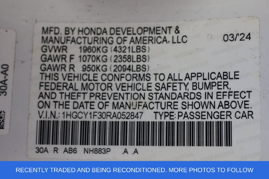 Used 2024 Honda Accord EX image 29