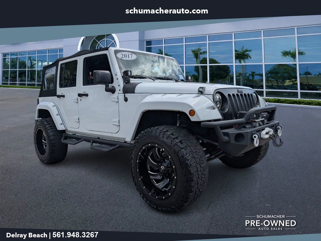 Used 2017 Jeep Wrangler Unlimited Sport w/ Quick Order Package 24S