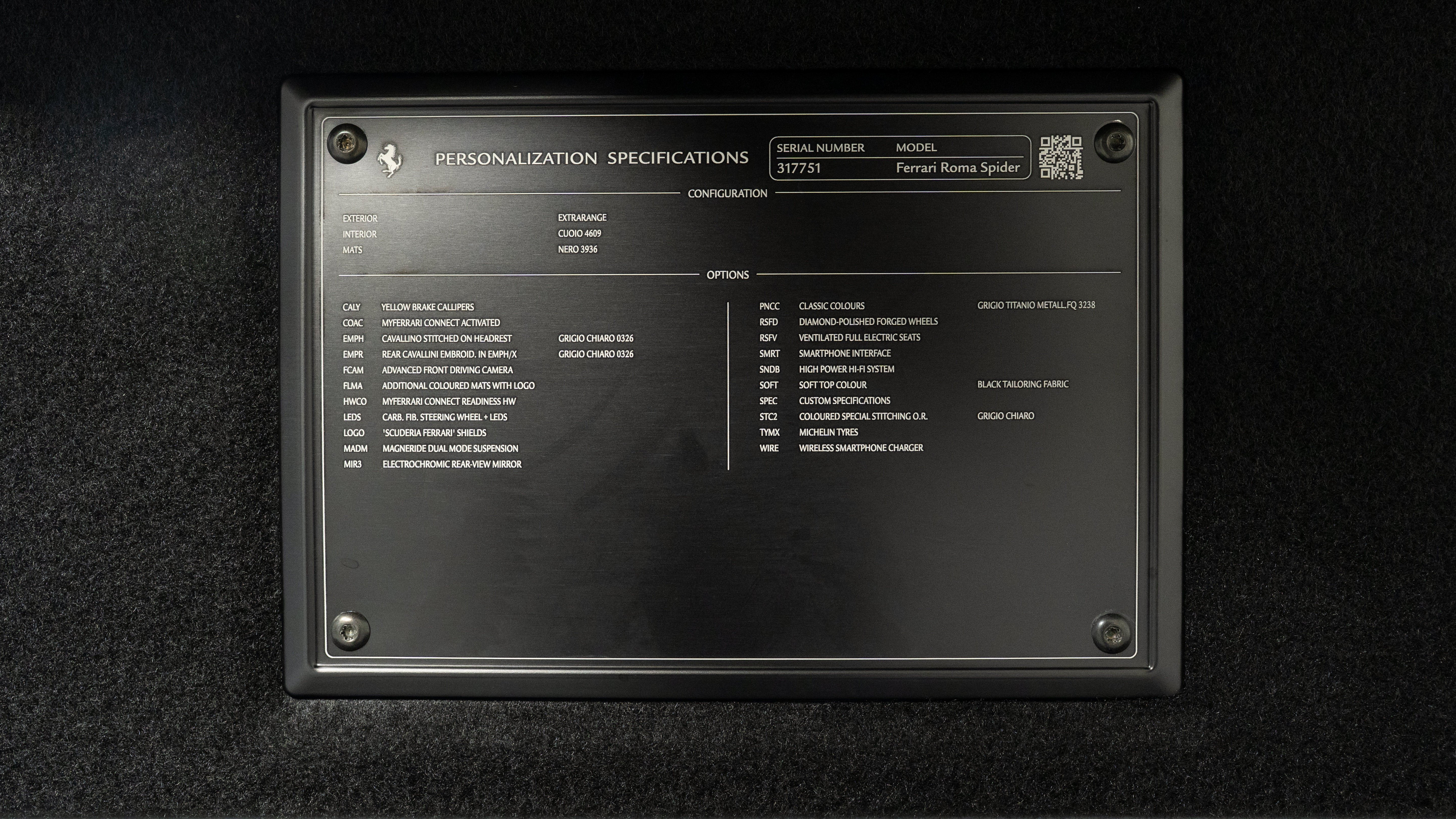 Certified 2025 Ferrari Roma Spider RWD image 40