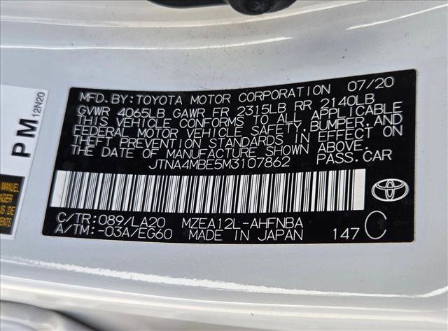 Certified 2021 Toyota Corolla XSE FWD image 23