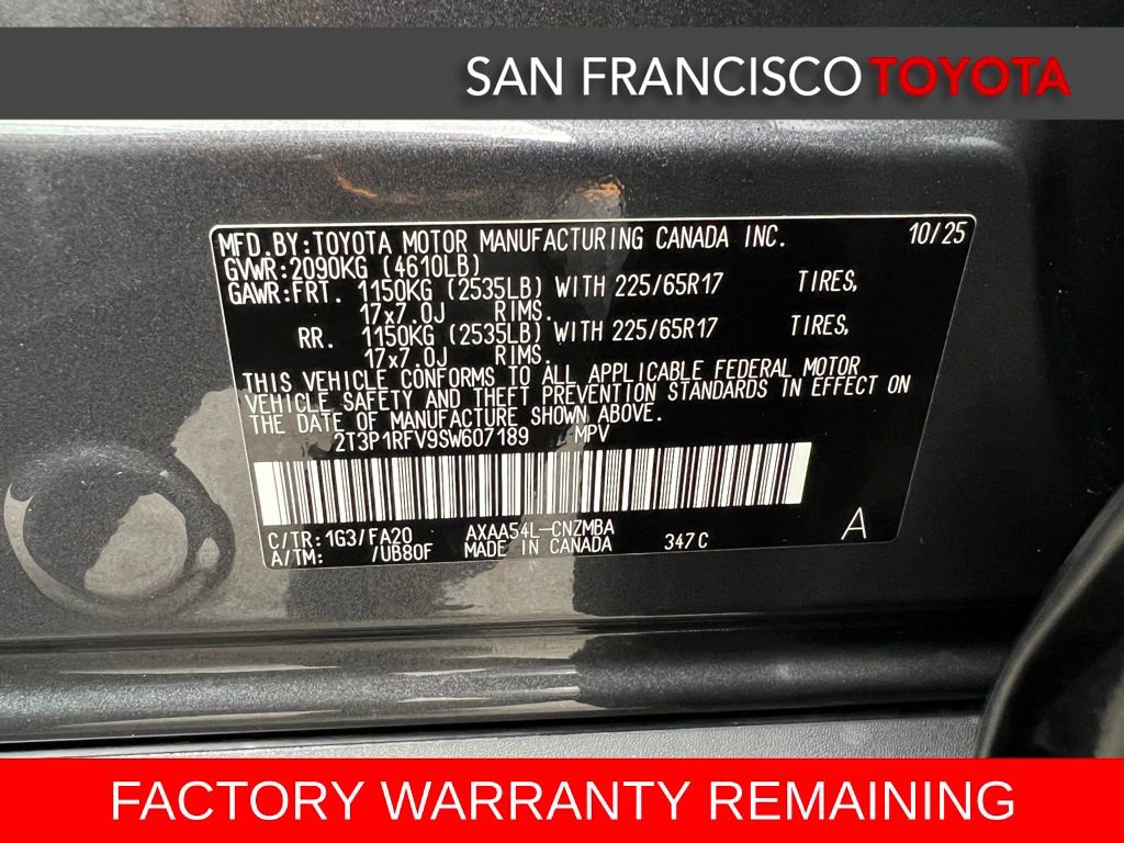 Used 2025 Toyota RAV4 XLE AWD/4WD image 42