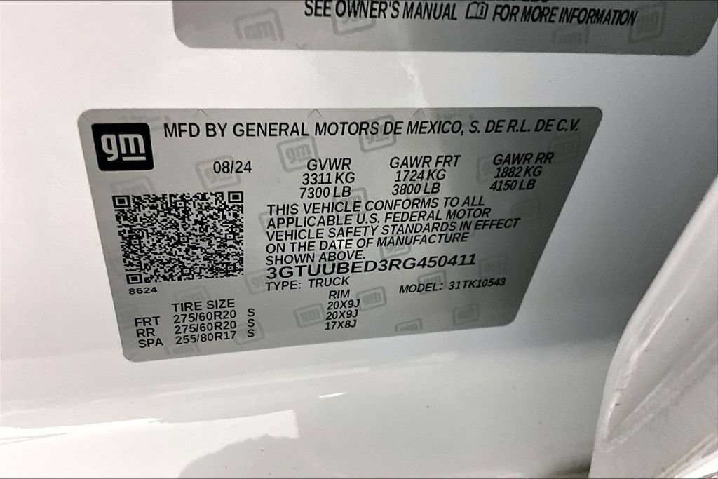 Certified 2024 GMC Sierra 1500 SLE w/ Preferred Package AWD/4WD image 19