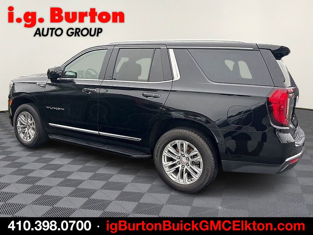 Certified 2021 GMC Yukon SLT w/ SLT Premium Package AWD/4WD image 7