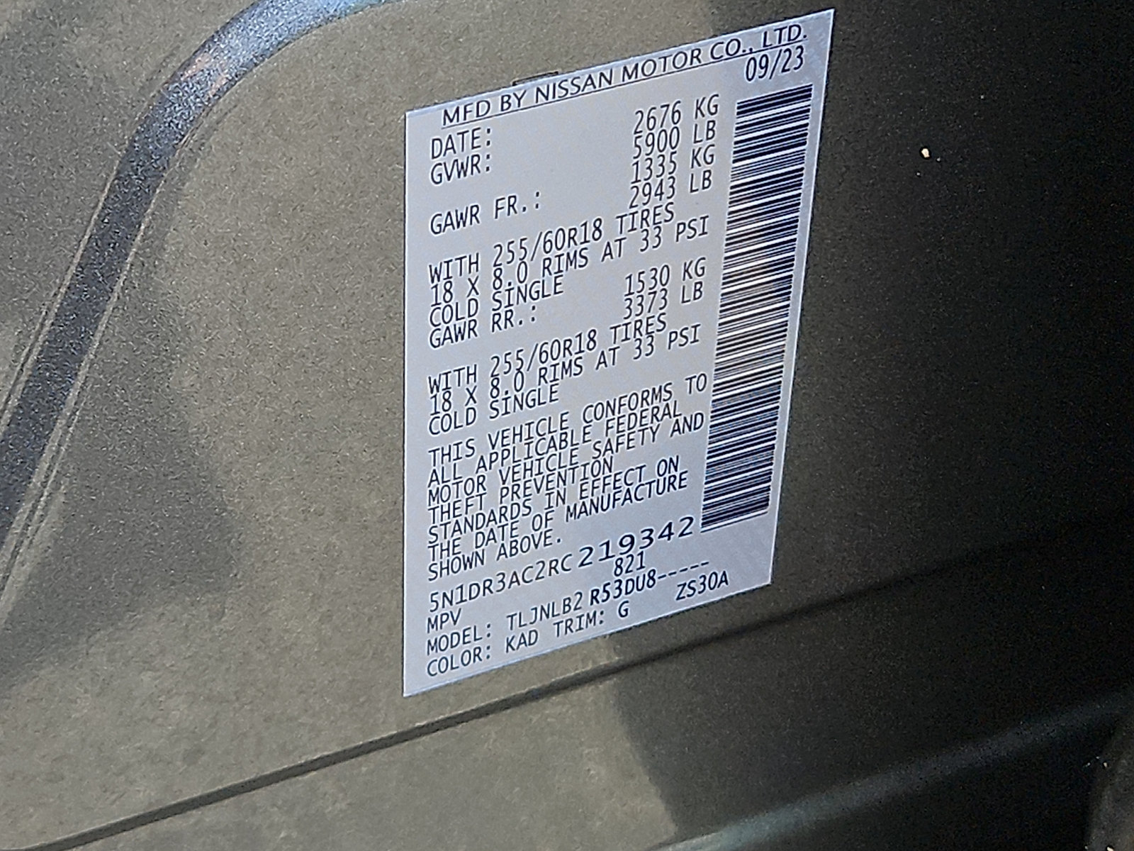 Certified 2024 Nissan Pathfinder S w/ Cargo Package AWD/4WD image 26