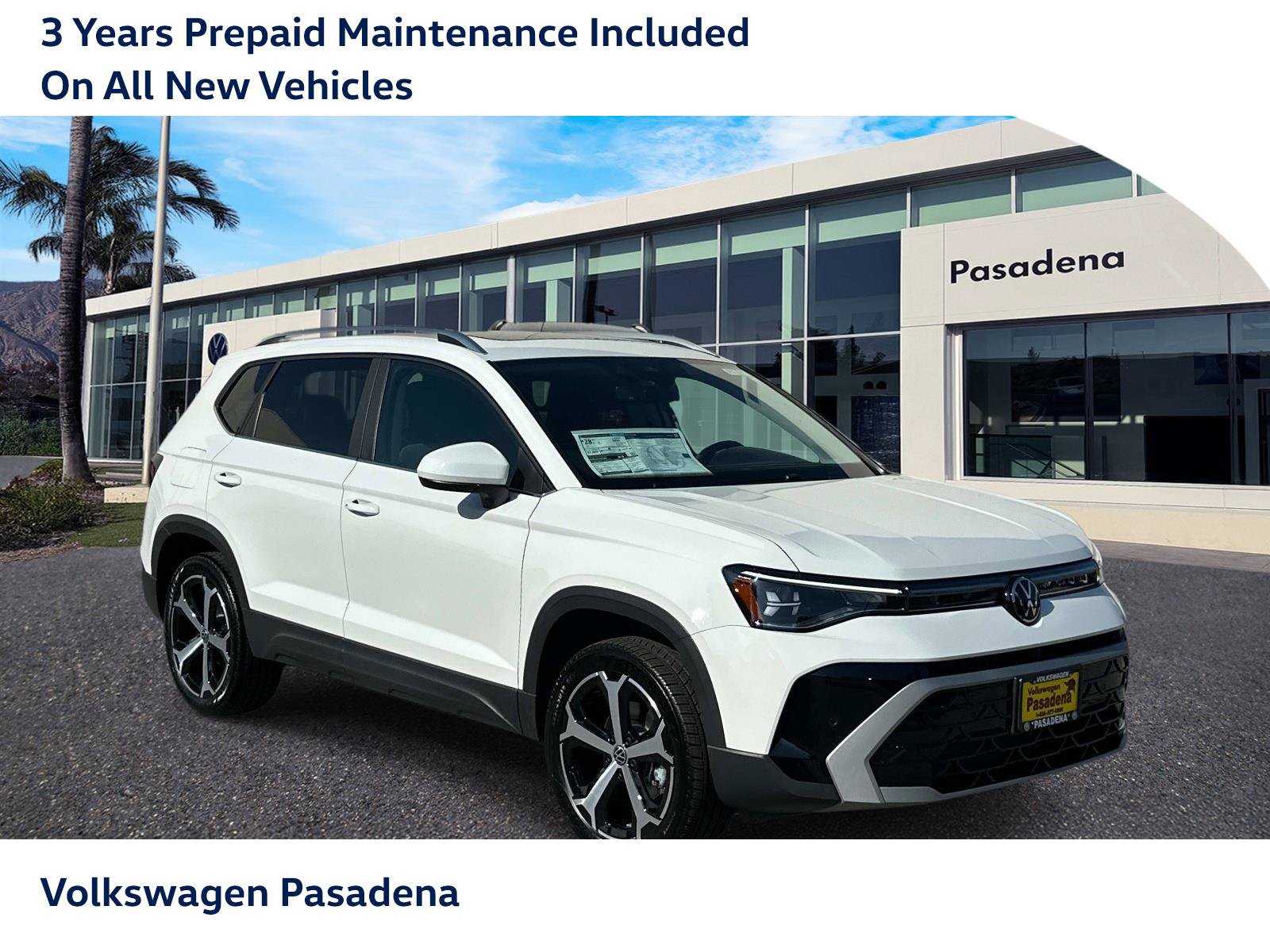New 2027 Volkswagen Taos SEL AWD/4WD image 1