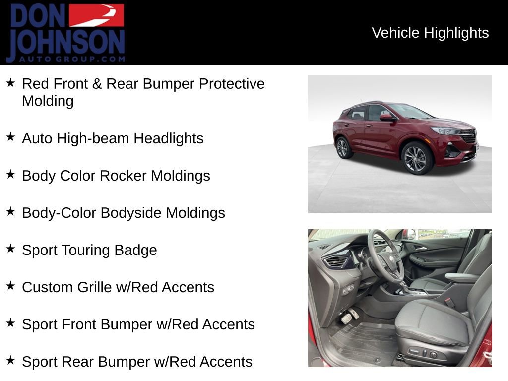 Used 2023 Buick Encore GX Select w/ Sport Touring Package FWD image 13