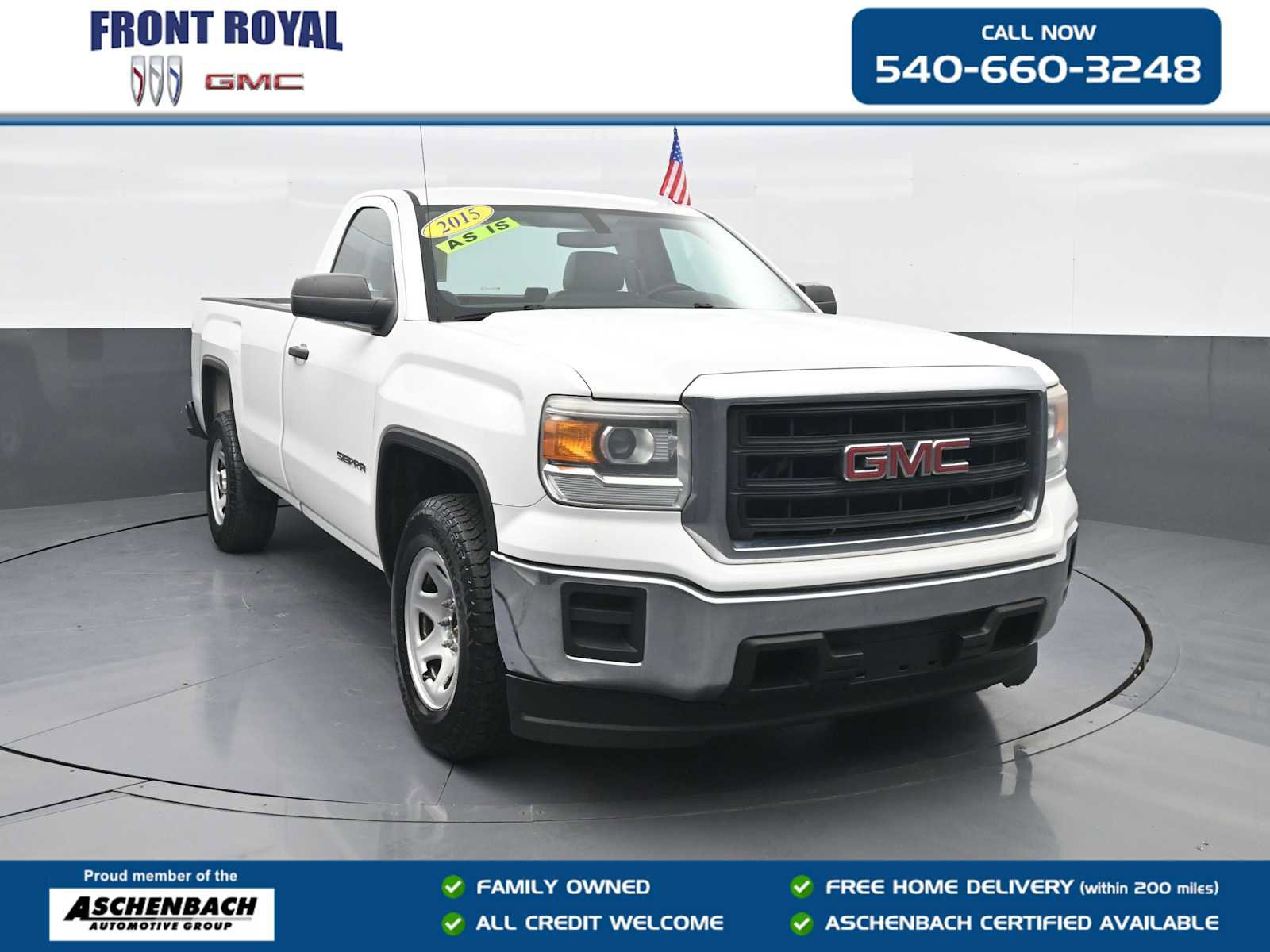Used 2015 GMC Sierra 1500 2WD Regular Cab image 1
