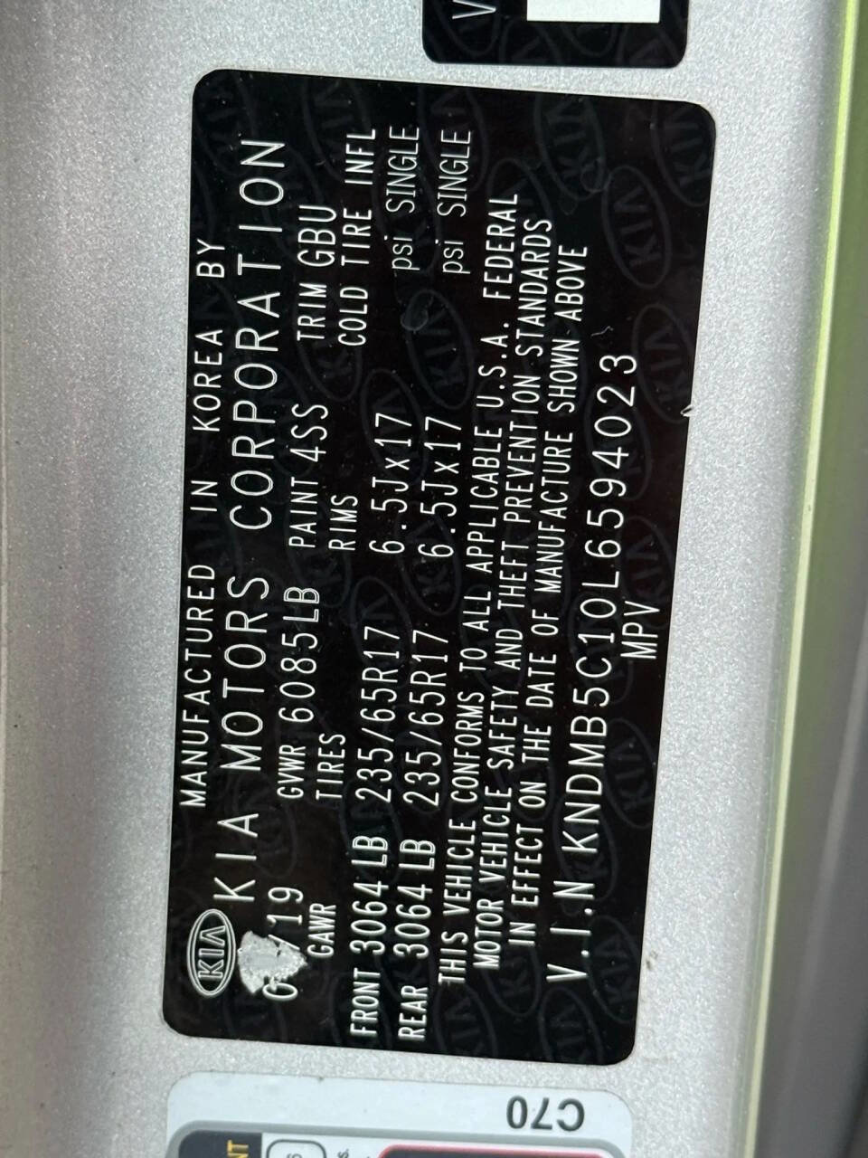 Used 2020 Kia Sedona LX FWD image 32