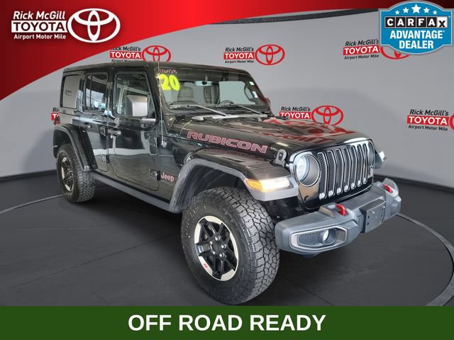 Used 2020 Jeep Wrangler Unlimited Rubicon AWD/4WD video 1