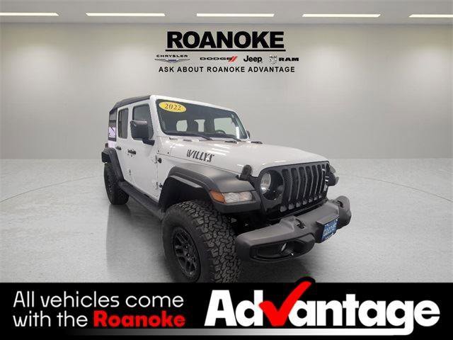 Used 2022 Jeep Wrangler Unlimited Sport w/ Xtreme Recon 35" Tire Package image 11