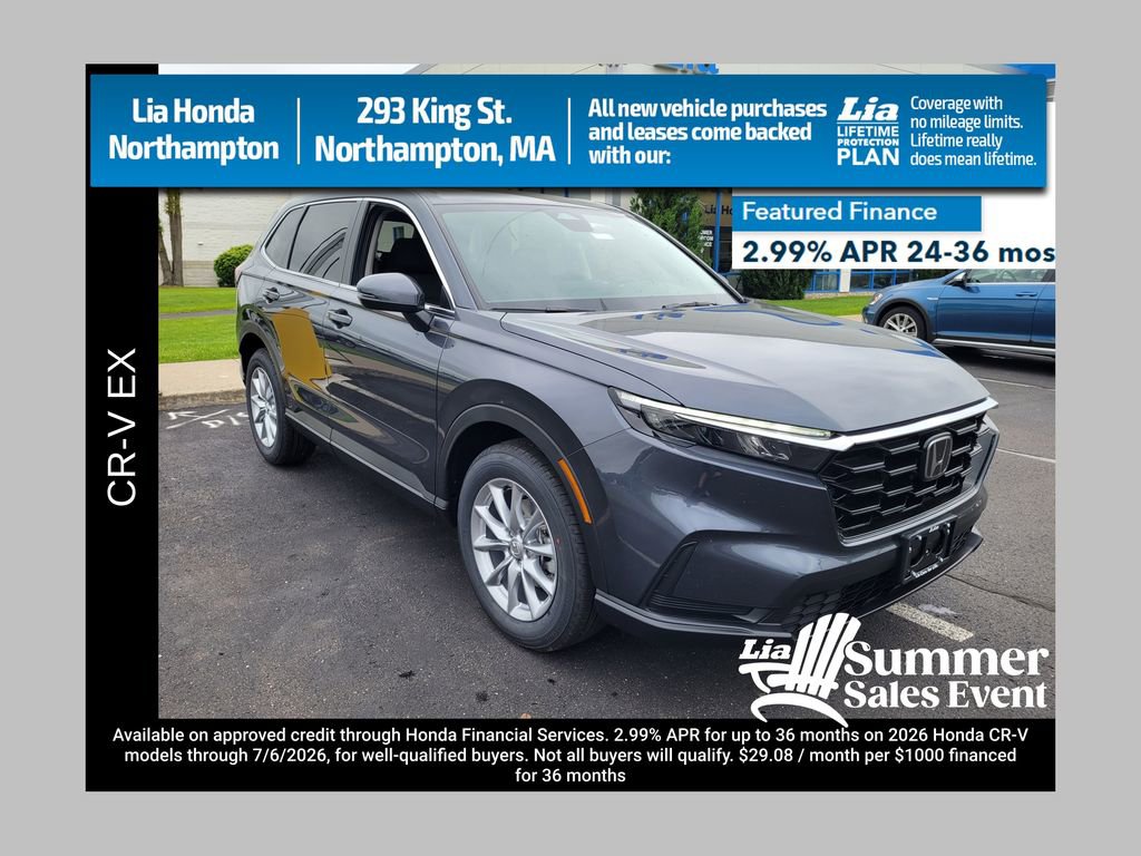 New 2026 Honda CR-V EX