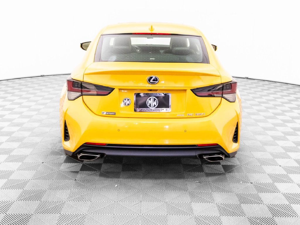 Used 2019 Lexus RC 350 F Sport w/ Accessory Package AWD/4WD image 5