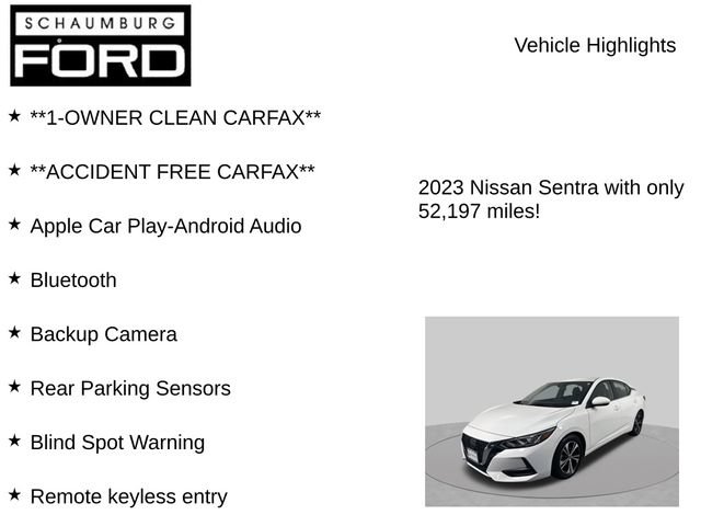 Used 2023 Nissan Sentra SV FWD image 7