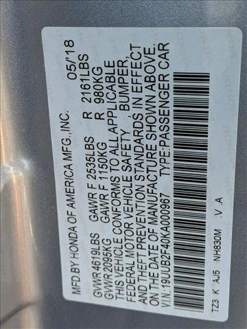 Used 2019 Acura TLX V6 w/ Technology Package FWD image 22