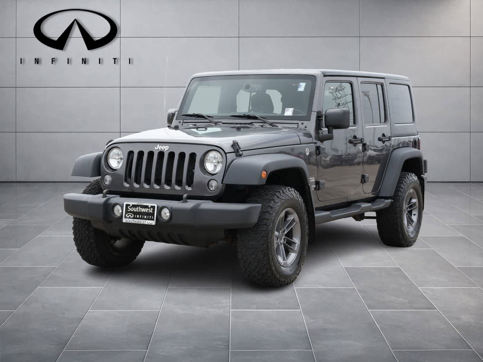 Used 2016 Jeep Wrangler Unlimited Sport w/ Quick Order Package 24S AWD/4WD image 1