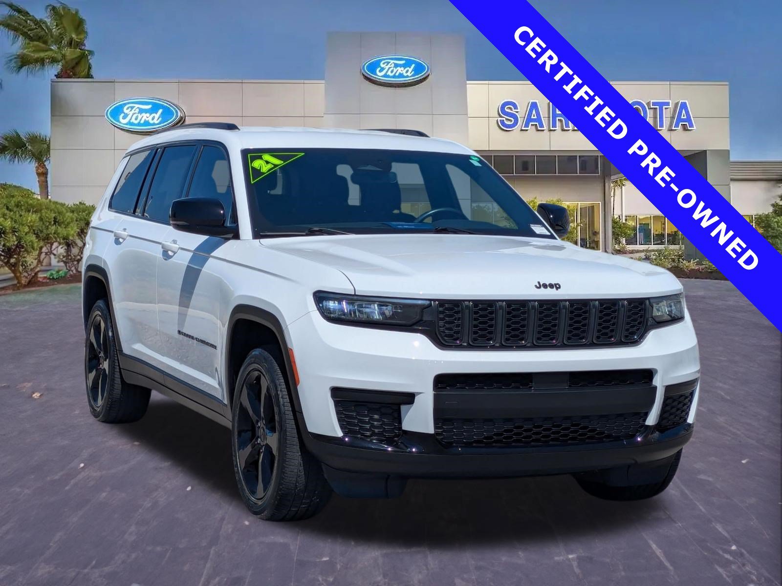 Used 2021 Jeep Grand Cherokee L Laredo RWD image 1