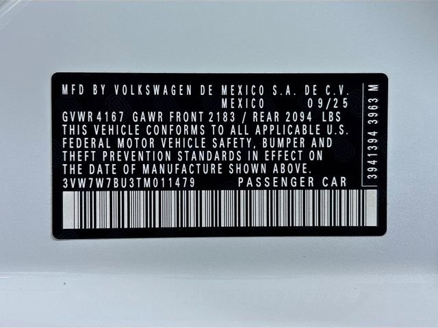 New 2026 Volkswagen Jetta SE FWD image 32