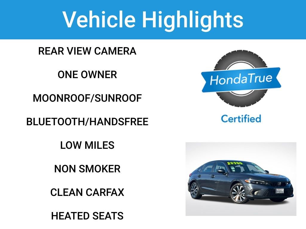 Certified 2024 Honda Civic EX-L image 2