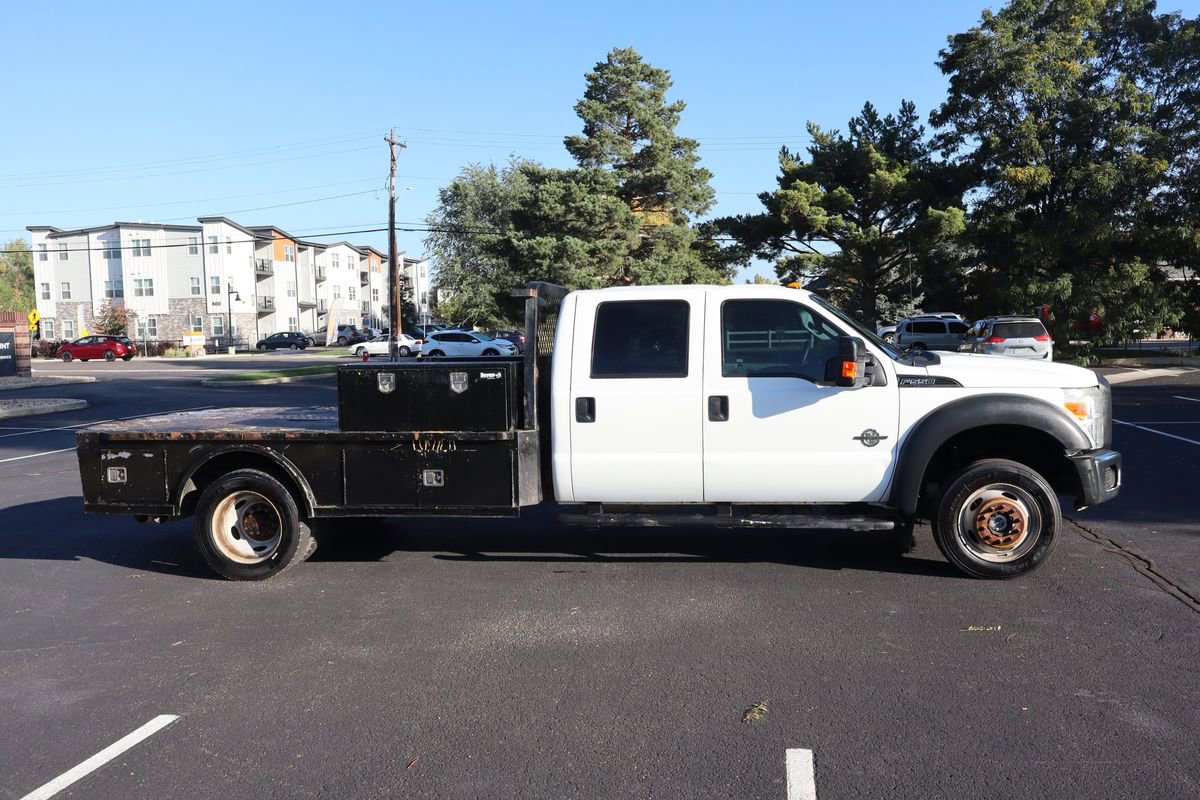 Used 2012 Ford F550 4x4 Crew Cab Super Duty w/ Payload Upgrade Pkg image 3