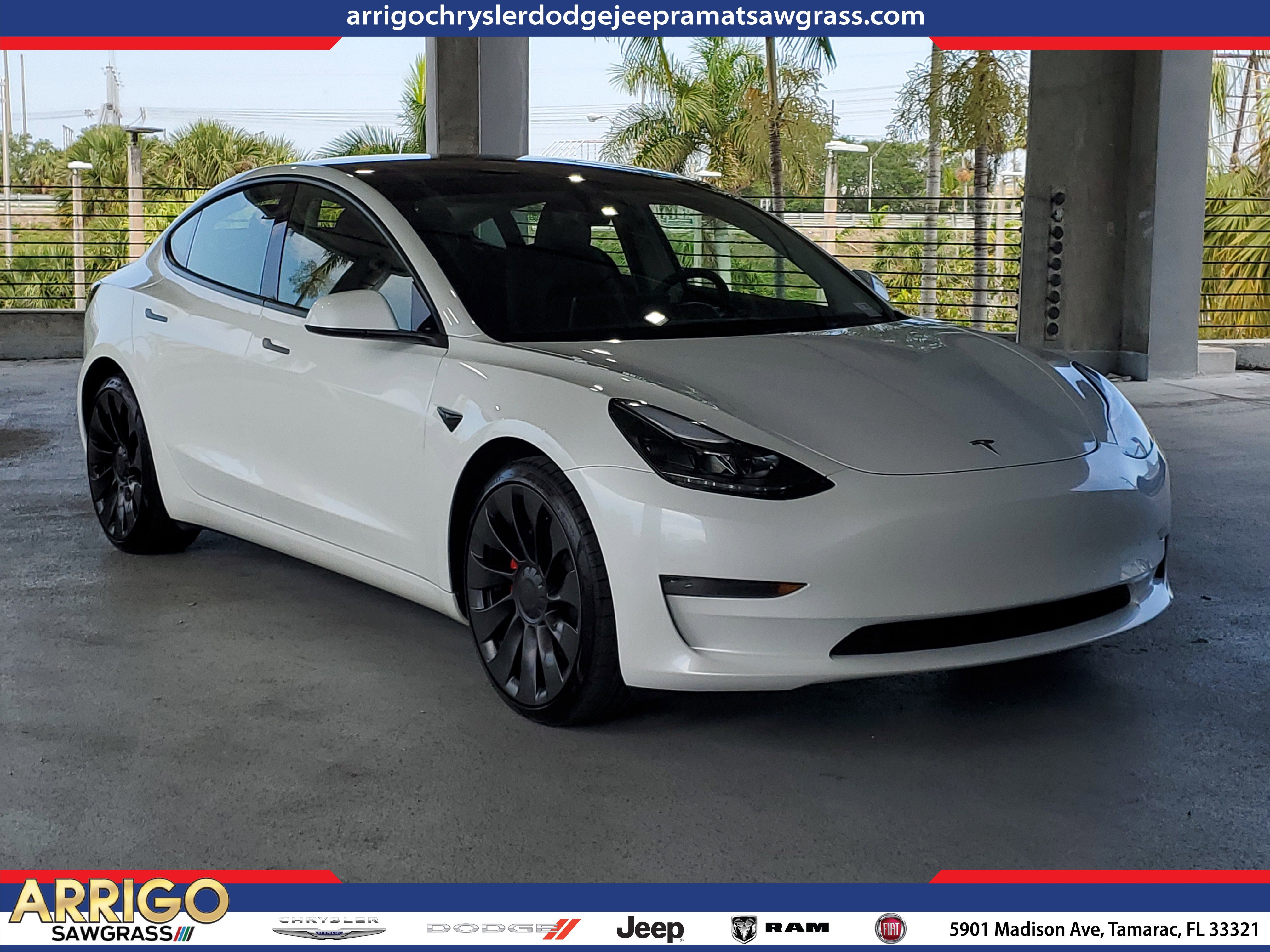 Used 2023 Tesla Model 3 Performance AWD/4WD image 1