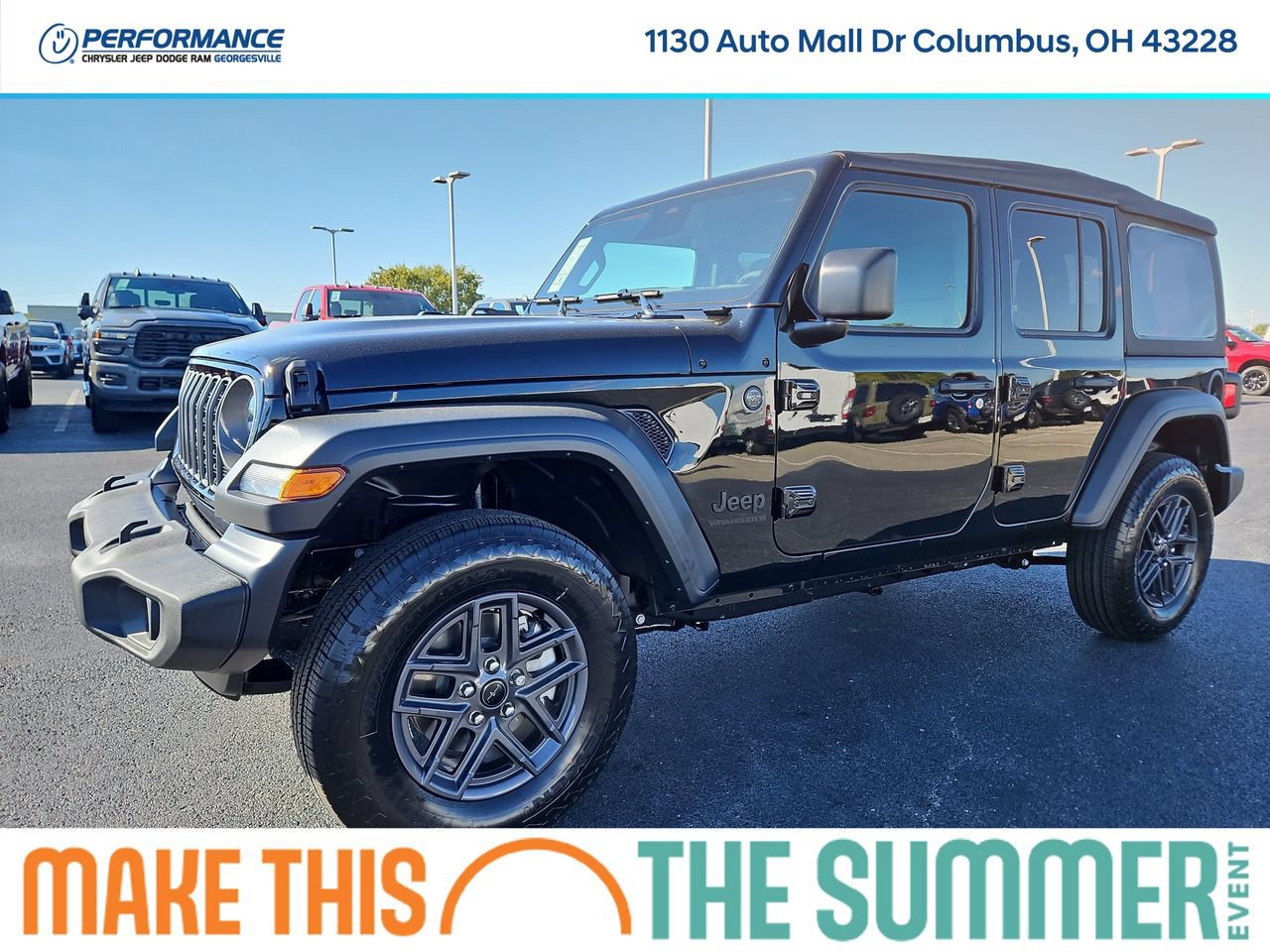 New 2026 Jeep Wrangler Unlimited Sport AWD/4WD image 3