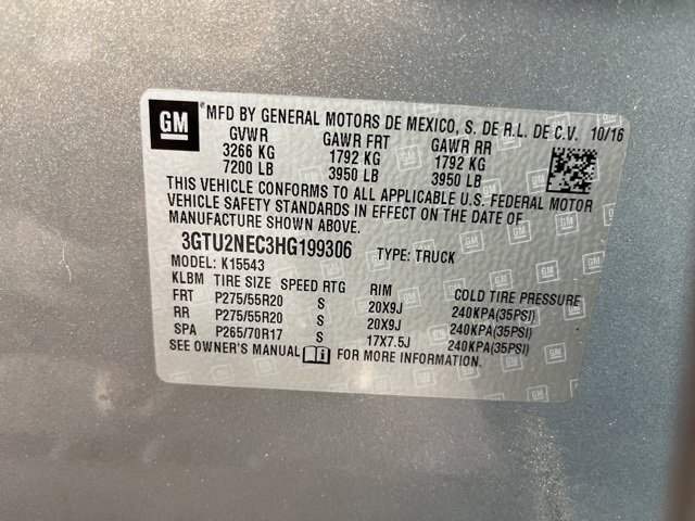 Used 2017 GMC Sierra 1500 SLT w/ SLT Premium Package image 36