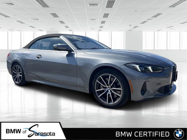 Certified 2025 BMW 430i xDrive Convertible image 1