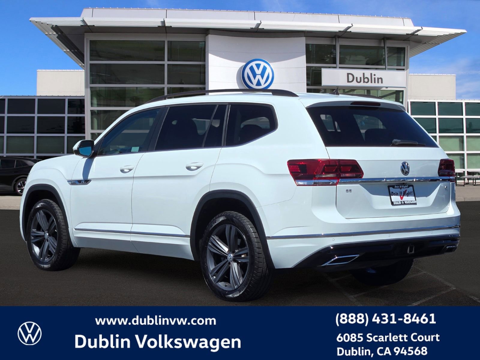 Certified 2020 Volkswagen Atlas SE w/ Panoramic Sunroof Package FWD image 6