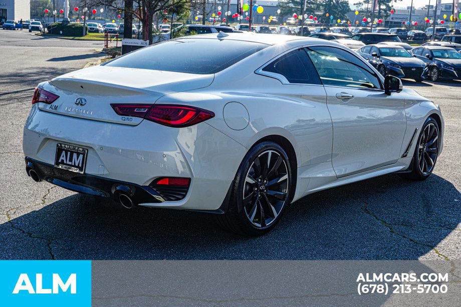 Used 2022 INFINITI Q60 3.0t Luxe w/ Essential Package RWD image 6