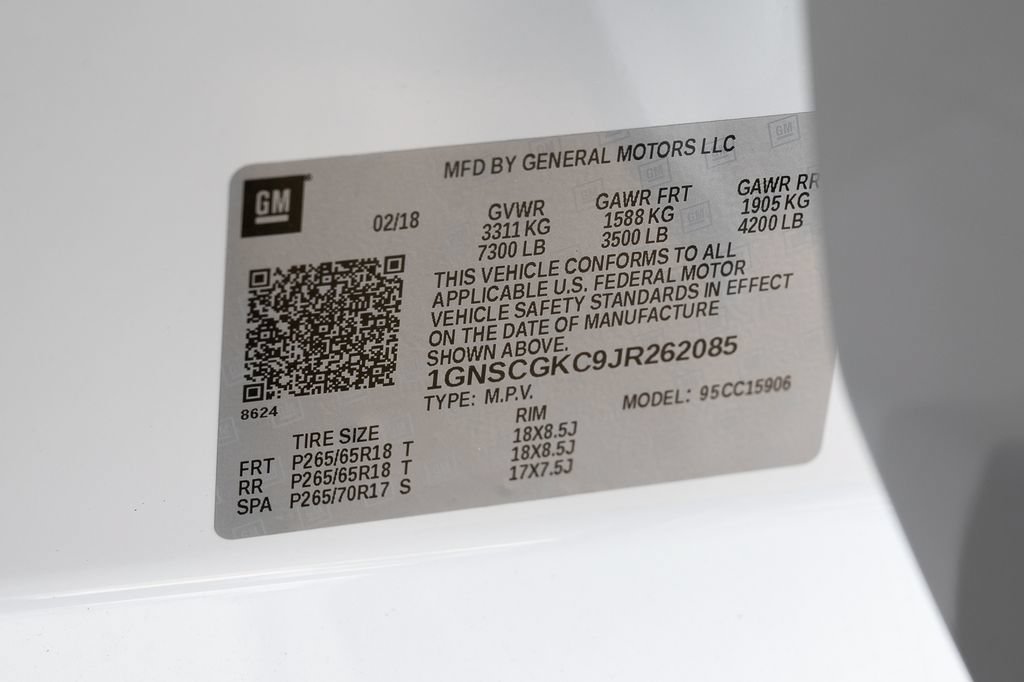 Used 2018 Chevrolet Suburban LS RWD image 16