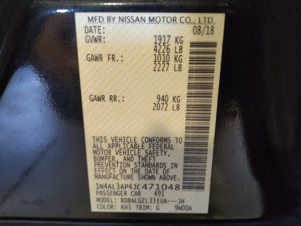 Used 2018 Nissan Altima 2.5 S w/ S Convenience Package FWD image 33