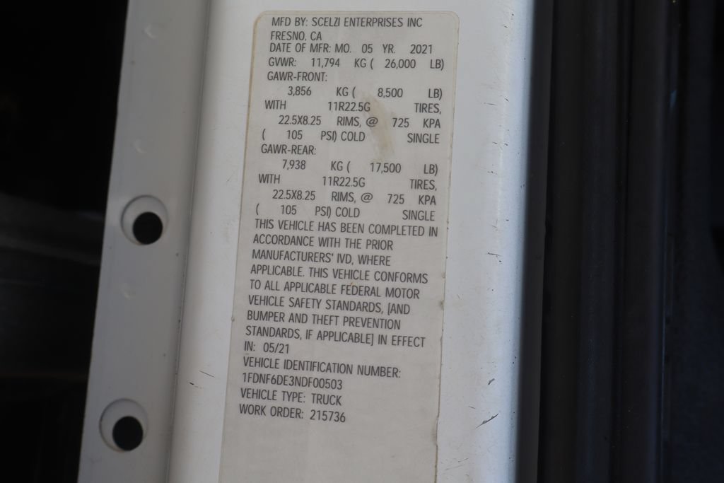 Used 2022 Ford F650 2WD Regular Cab Super Duty image 47