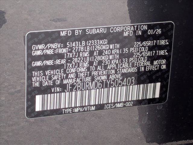 New 2026 Subaru Outback Wilderness AWD/4WD image 19