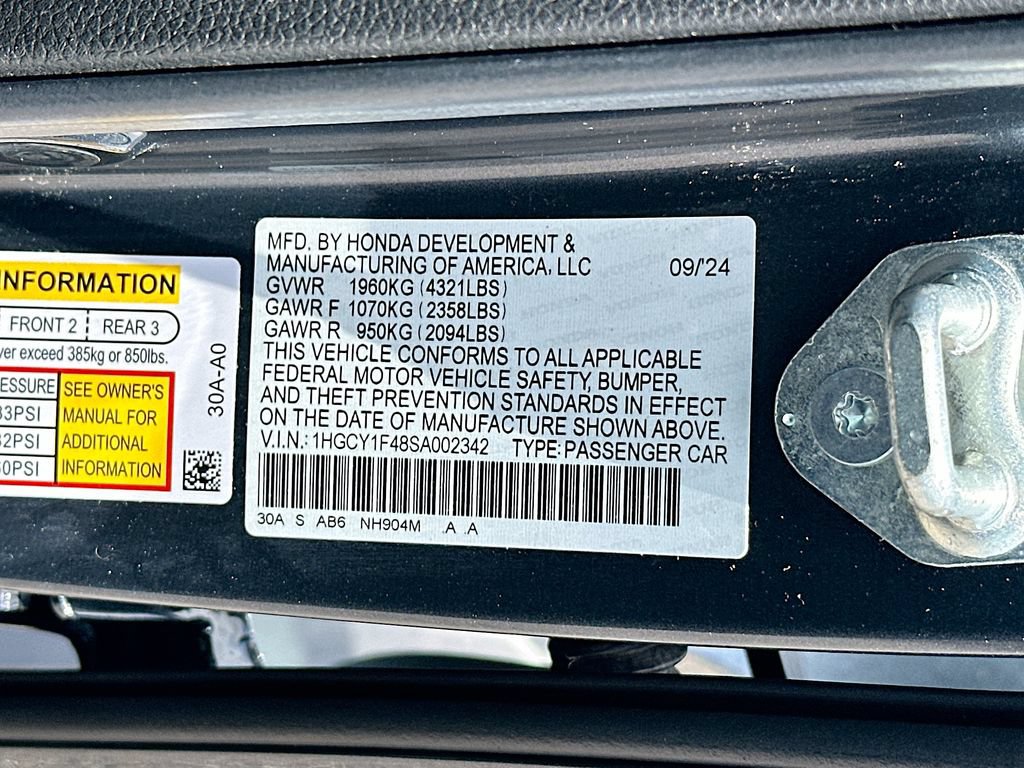 Used 2025 Honda Accord SE image 27