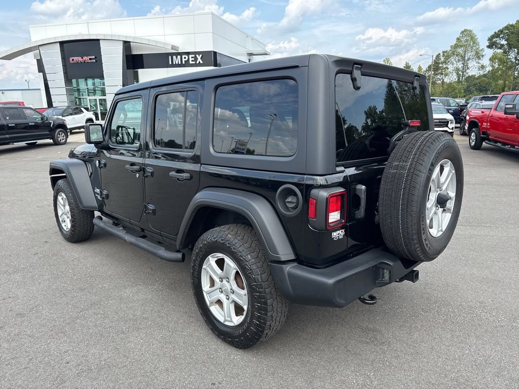 Used 2021 Jeep Wrangler Unlimited Sport image 3