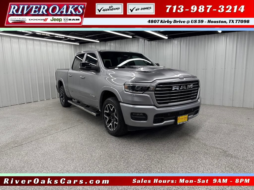 Used 2025 RAM 1500 Laramie w/ Sport Appearance Package AWD/4WD video 1