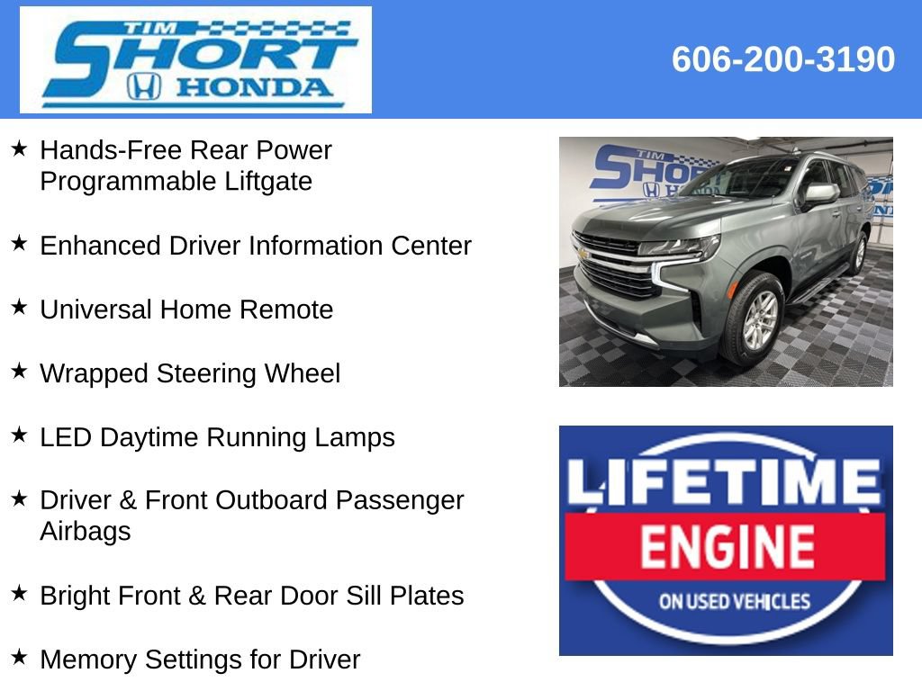Used 2024 Chevrolet Tahoe LT AWD/4WD image 17