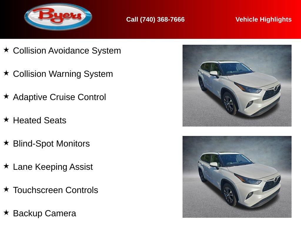 Used 2025 Toyota Highlander XLE AWD/4WD image 9