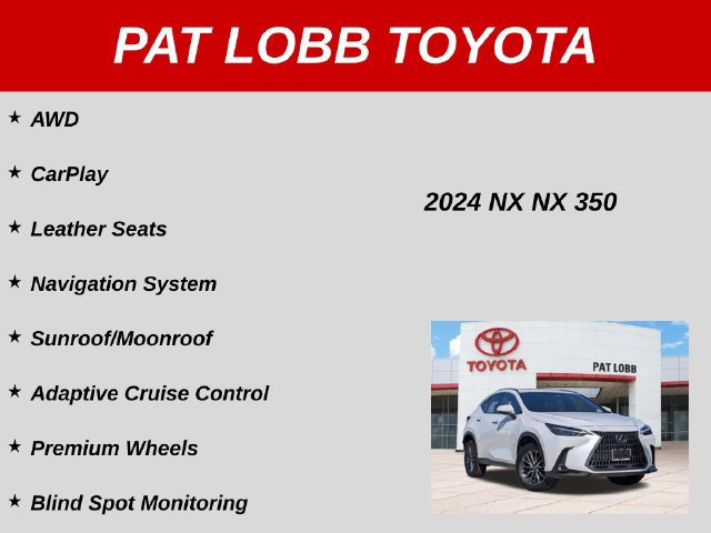 Used 2024 Lexus NX 350 AWD w/ Cold Area Package image 41