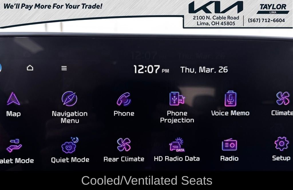 Used 2024 Kia Telluride EX w/ EX Captain's Chair Package image 6