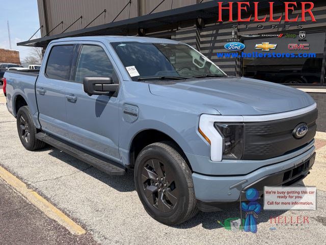 Used 2023 Ford F150 Lightning XLT w/ Equipment Group 312A High image 1